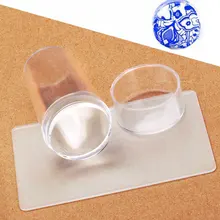 Лучшая 10 шт. штамповочная пластина+ Прозрачная силиконовая прокладка+ скребок рисунок для нейл-арта штамп инструмент маникюр шаблон QQ99