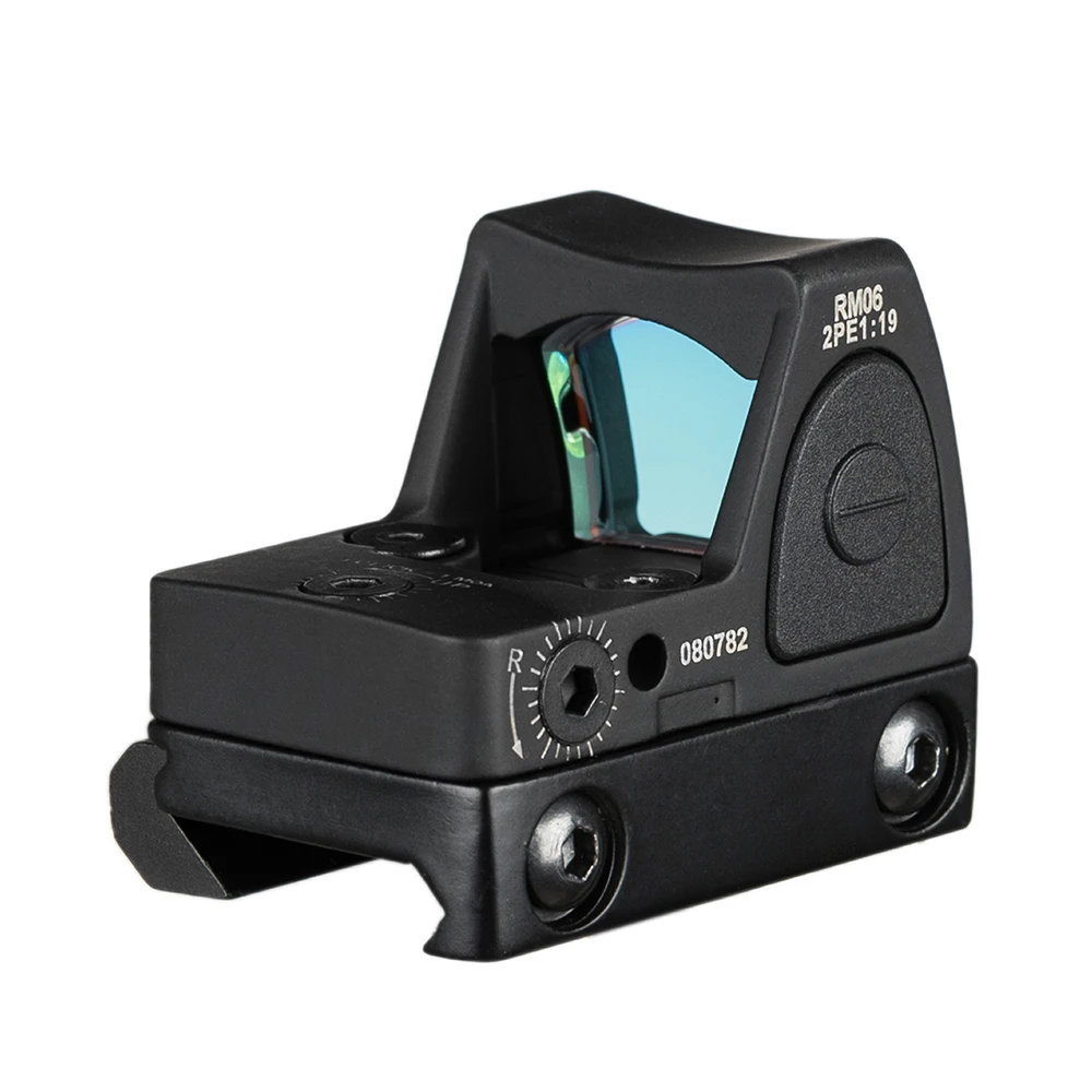 Trijicon البسيطة RMR منظر نقطة حمراء تلسكوب الموازاة غلوك/مسدس جهاز الرؤية العاكس نطاق صالح 20 مللي متر ويفر السكك الحديدية لالادسنس/بندقية صيد