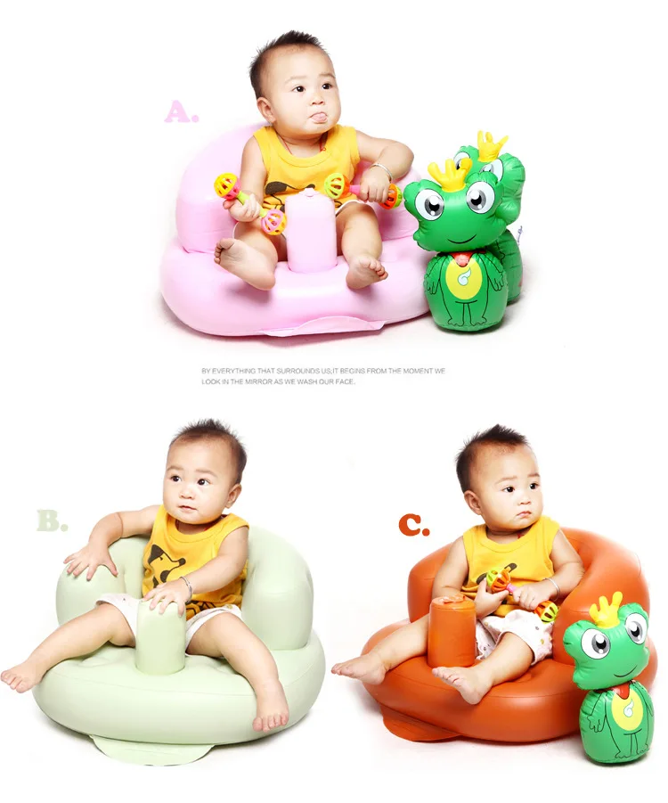 Baby Seats Sofa Activity Gear Baby Inflatable Sofa Chair Bath
