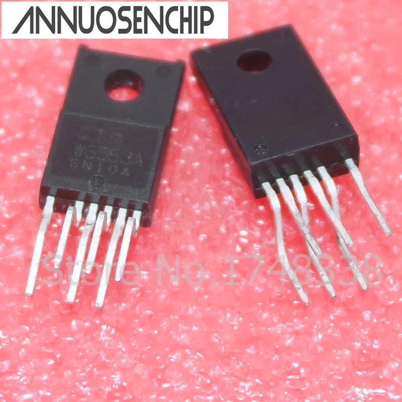 5pcs STRW6553A STR-W6553A STR - W6553A TO-220F