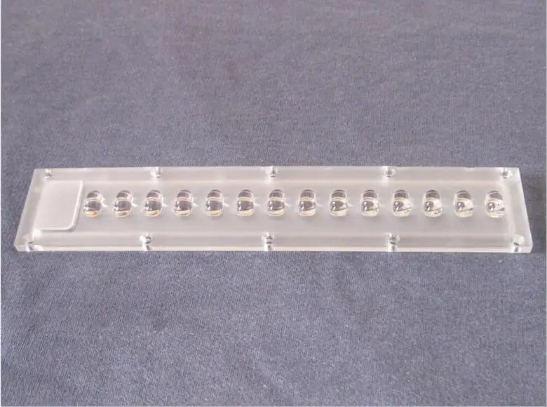 

VEP-180 High quality LED Optical Lens, Street Light lens, Size: 180X36mm, PMMA materials, Color: Transparent