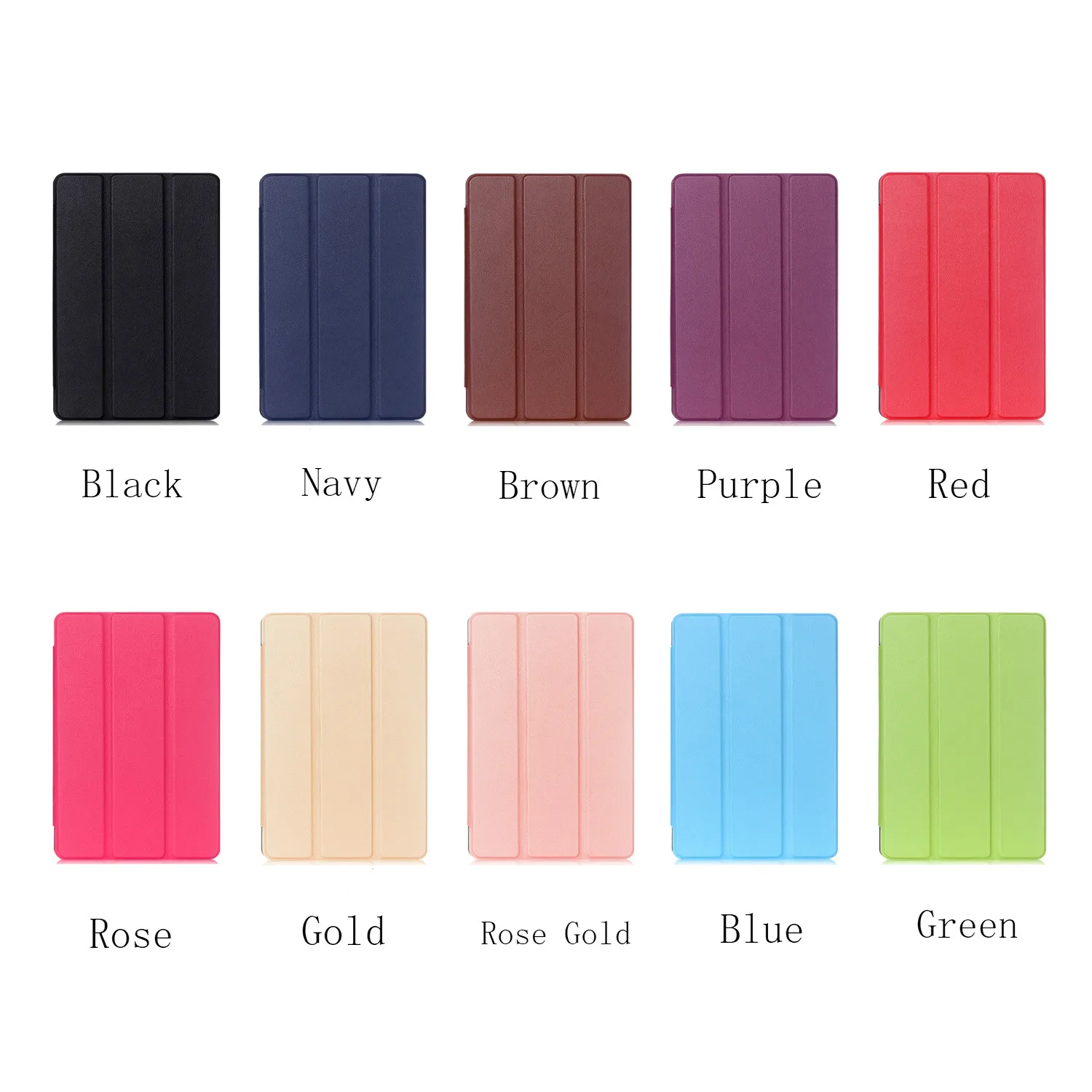 

For Lenovo TAB4 8 Plus Tablet Case Flip Cover for 8" Tablet Solid PU Leather + Plastic Shell Protective Stand Case Cover