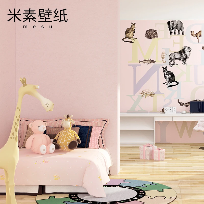 

2017 Sale Photo Wallpaper Photo Wallpaper M In A Child's Bedroom Minimalist Modern Color Non-woven Wall Paper's Era Background