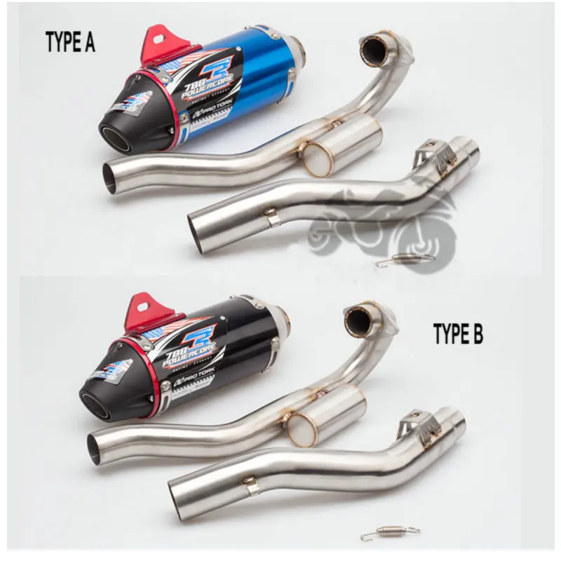 Мотоцикл Powersports выхлопная труба для Honda CRF250 глушитель CRF150 escapement CRF230|Выхлопные