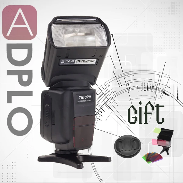 

Buy 1 get 2 gift !TR-985 ITTL 1/8000S camera flash light speedlite suit for NIKON D750 D810 D7000 DF