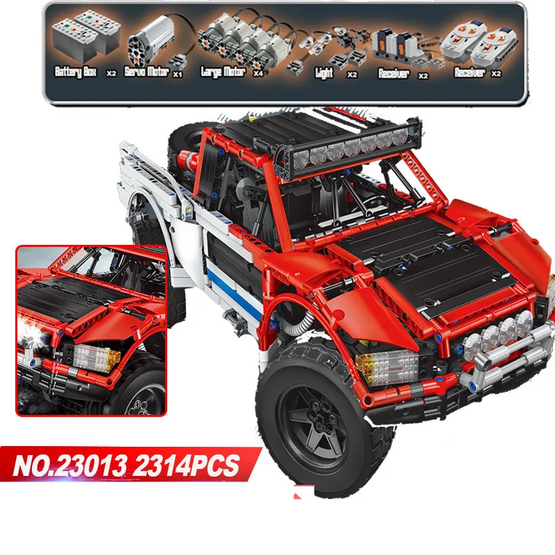 

Lepin 23013 Genuine 2314Pcs Technic Series The Remote-Control Off-road Car Set Building Blocks Bricks Legoing Toys As Kids Gifts