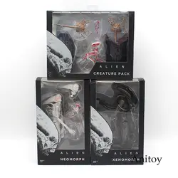 NECA чужие, ксеноморф Neomorph Creature Pack ПВХ фигурка Коллекционная модель игрушки