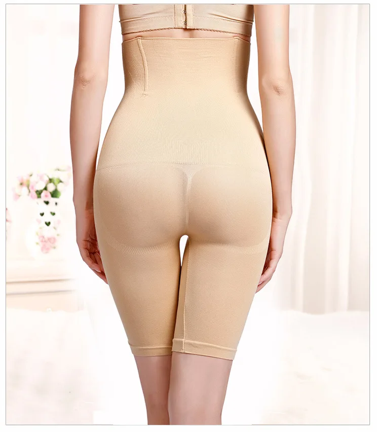 full body shaper Women's Postpartum High Waist Seamless Tummy Control Pant Fat Burning Modeling Strap Body Shaper Thigh Corset Trainer Shorts plus size shapewear