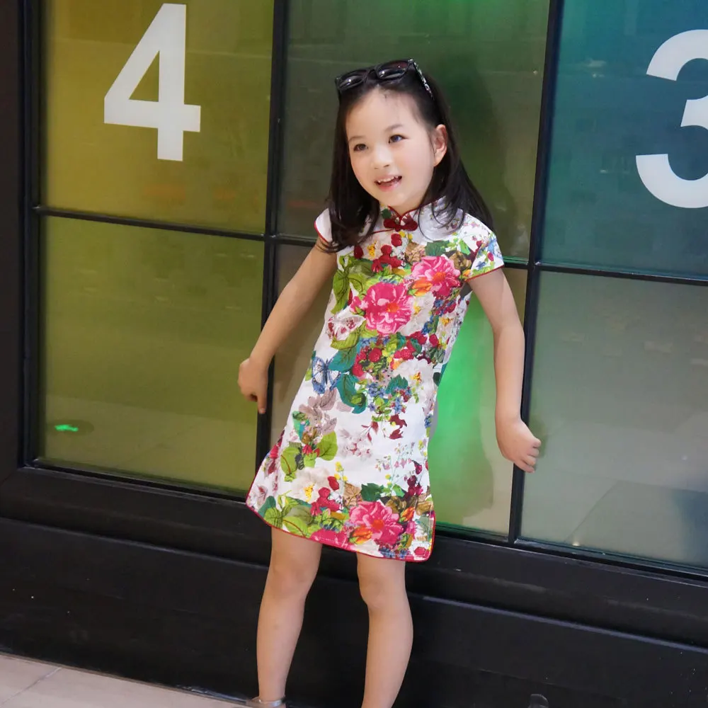 Юбки с чернилами и пионами для мамы и девочки одинаковые комплекты для семьи Китайский традиционный Чонсам с вышивкой для мамы и дочки