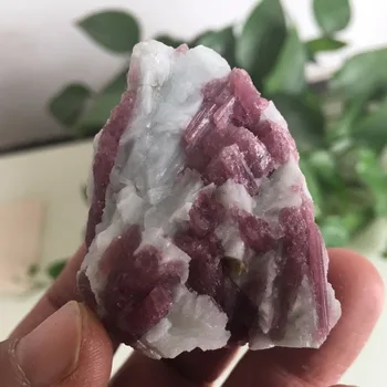 

82g Natural red tourmaline quartz crystal original stone specimens