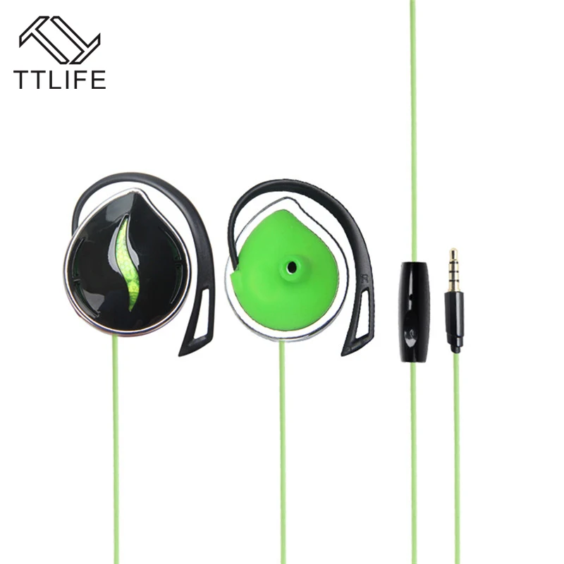 

Original TTLIFE Brand Sports Running Headphone for Mobile Phone Studio Music Earphone Gaming Headset Ear Hook Stereo Earphones