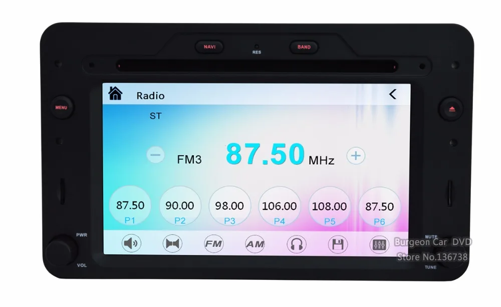 Perfect Touch Screen Car DVD Player For Alfa Romeo 159 Spider Sportwagon Brera Radio Bluetooth Ipod 3G WIFI RMVB GPS Navigation System 2