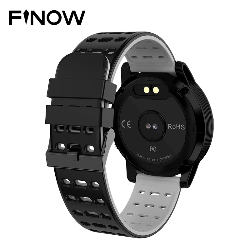 Новый FINOW 1905 Смарт часы gps Smartwatch Водонепроницаемый IP68 монитор сердечного ритма