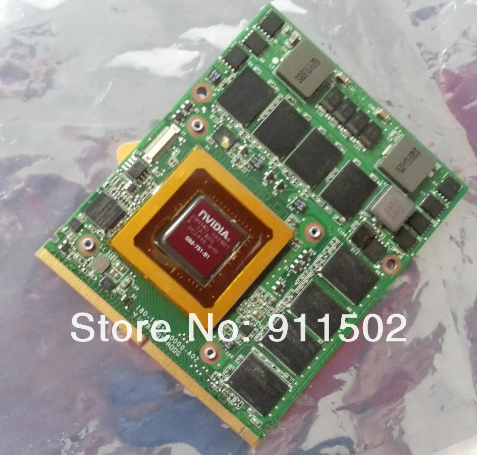  GTX 260M  GTX260M  VGA Graphics card  96RJ4 096RJ4 04WGVV  4WGVV 1GB   G92-751-B1 For M17X M15X  Laptop Tested Working 