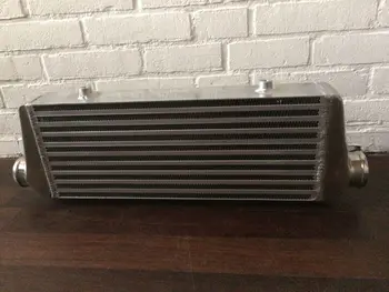 

Universal Aluminum Turbo Intercooler 2.2'' inlet/outlet Bar & Plate 450x170x65mm