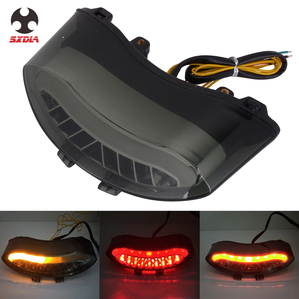  Motorcycle Accessories LED Tail light Turn Signal Rear Brake Lamp For TRIUMPH DAYTONA 675 2005-2010 - 33041208432