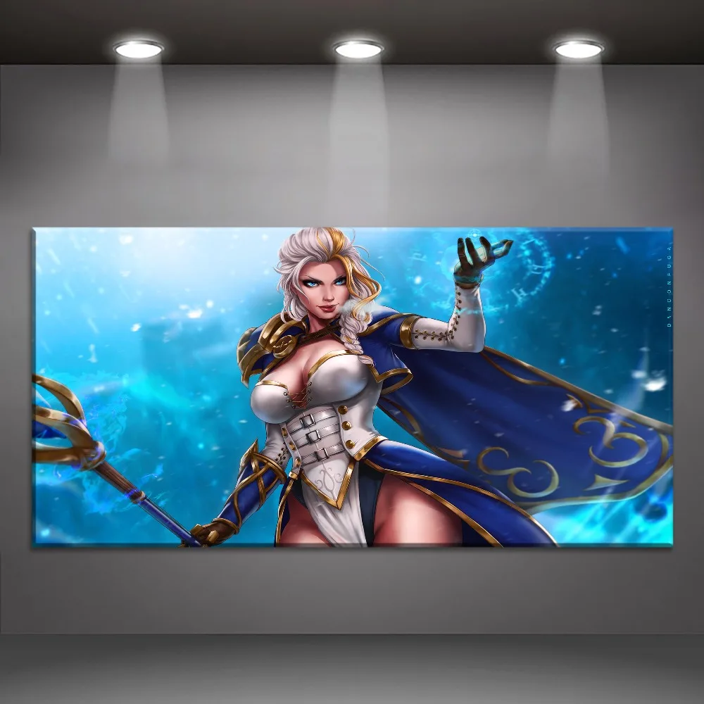 Jaina-Proudmoore-World-of-Warcraft-Battle-Painting-On-Canvas-Print-Type-And-On-The-Wall-Decor (1)