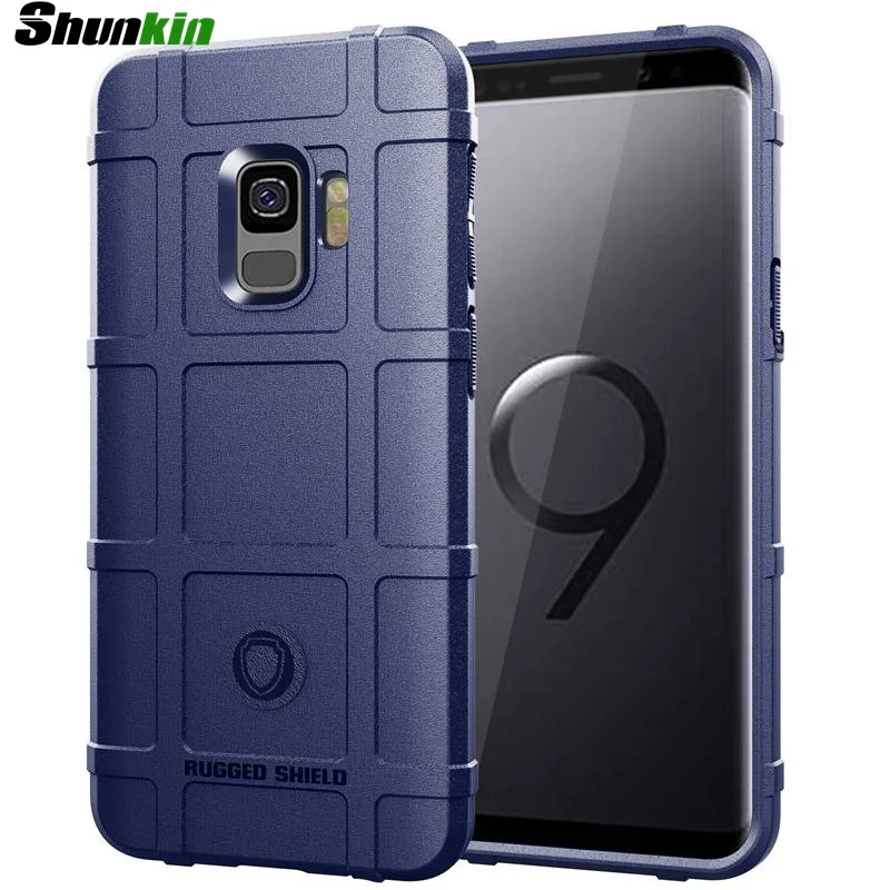 

Cases For Samsung note 9 S9 Plus Soft Silicone Rugged Shield Case Armor Hybrid Matte Cover For Samsung Galaxy Note 9 Shell