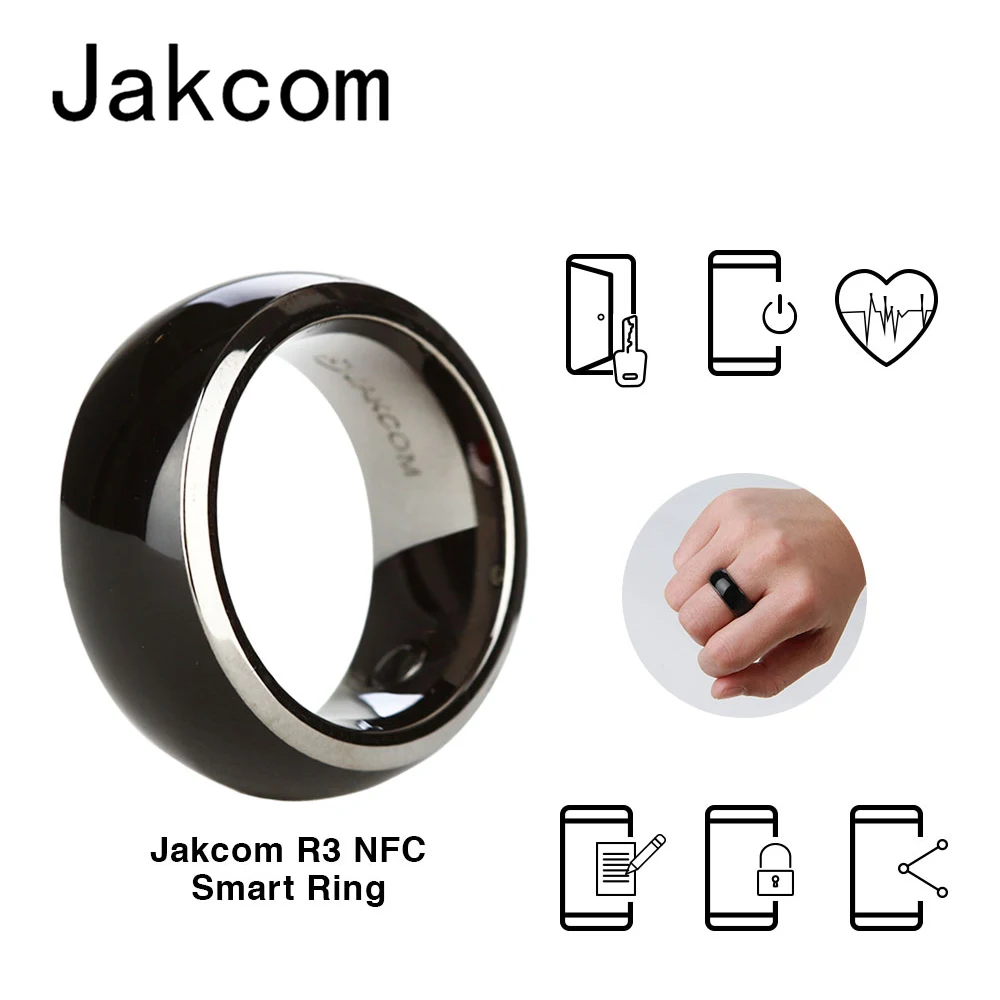 Jakcom смарт Кольцо NFC износ устройства волшебные кольца R3 R3F Timer2(MJ02) для Android Windows мобильный телефон новая технология