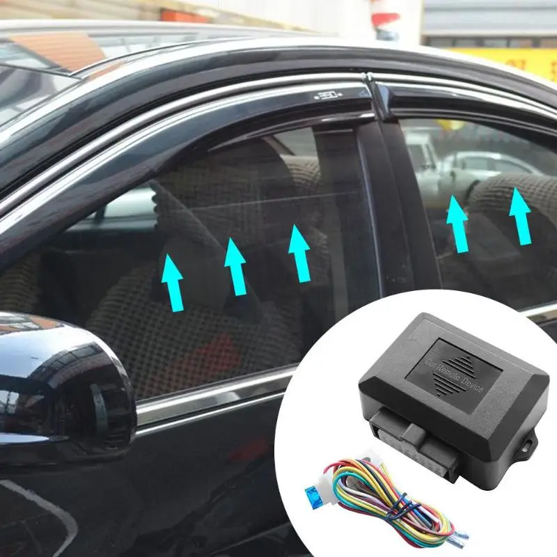 

12V Car Alarm System Power Window Roll Up Closer Module For 4 Door Car Auto Close Window Glass Automatic Lifte Universal