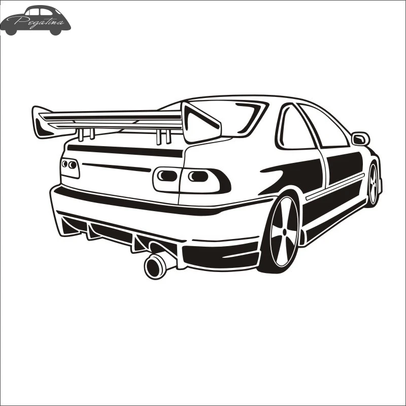 Pegatina Car 4x4 Racing Shop Service Sticker SUV Car Decal Posters Vinyl Wall Decor Mural Sticker