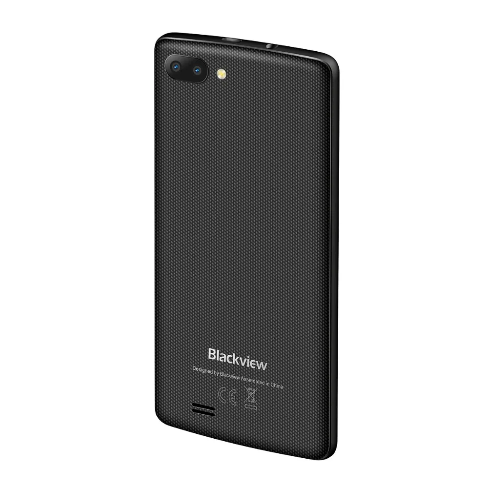 Новинка, смартфон BLACKVIEW A20 Android GO, двойная камера заднего вида, четырехъядерный процессор MT6580M, 1 Гб+ 8 Гб, 3000 мАч, gps, 3g, низкая цена, мобильный телефон