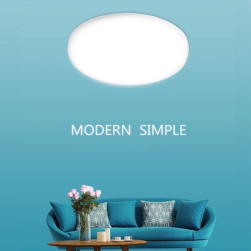 

Round Led Panel light 220V Ceiling Lamp Square Module Lights 18W 20W 24W 30W Indoor Decoration Downlight Energy Saving Bedroom