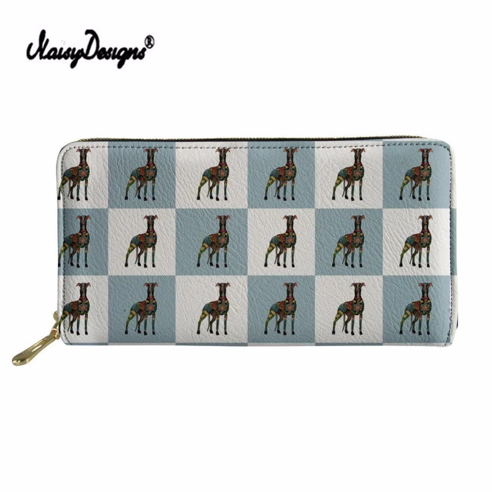 Женский Длинный кошелек с изображением собаки Greyhound | Багаж и сумки