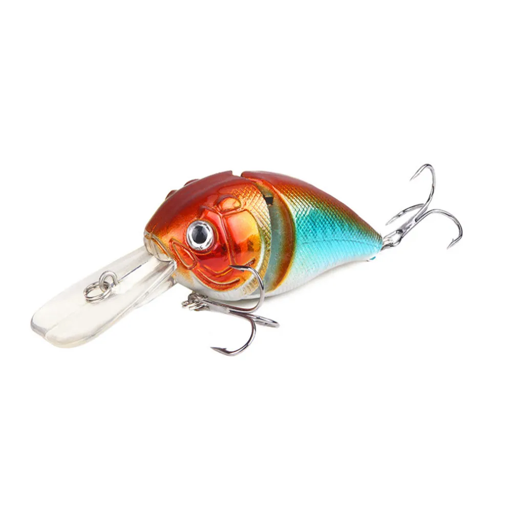 FISHINAPOT 배스 파이크 낚시 루어용 크랭크베이트, 수영 크랭크 하드 미끼, 낚시 워블러 태클, 페스카 3D 눈, 14.2g, 8.5cm, 1PC