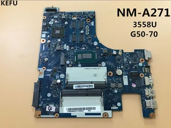 

KEFU G50-70 For Lenovo G50-70 Z50-70 motherboard ACLU1/ACLU2 NM-A271 with 3558 CPU 100% tested