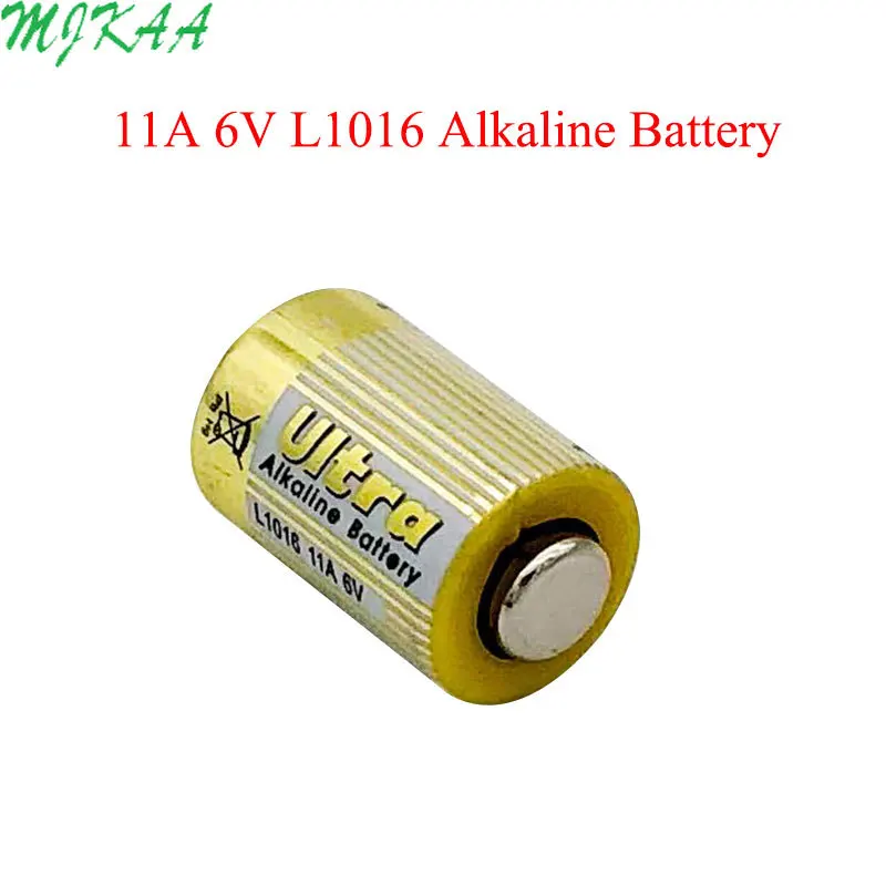 

10pcs/lot 11A 6V Primary Dry Batteries L1016 Alkaline Car Key Remote Battery Drop Ship