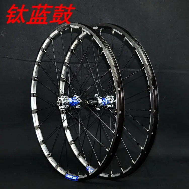 Excellent PASAK MTB Mountain Bike Bicycle Milling trilateral CNC bearing hub ultra light wheel wheelset Rim 8