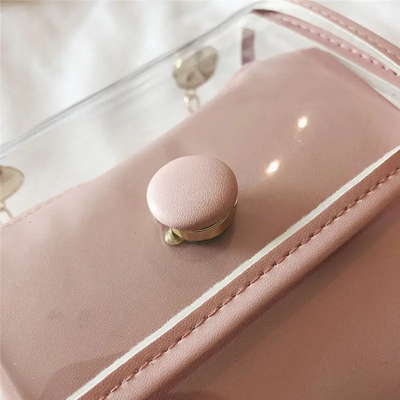 Transparent Simple Female Shoulder Bag Crossbody Bag for Women 2019 Messenger Bags women's bag bolsa feminina sac a main 30AP0412