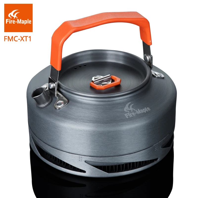 

Fire Maple Outdoor Camping Pinic Heat Exchange Kettle Coffee Tea Pot 0.8L with Heat Proof Handle Tea Filter FMC-XT1