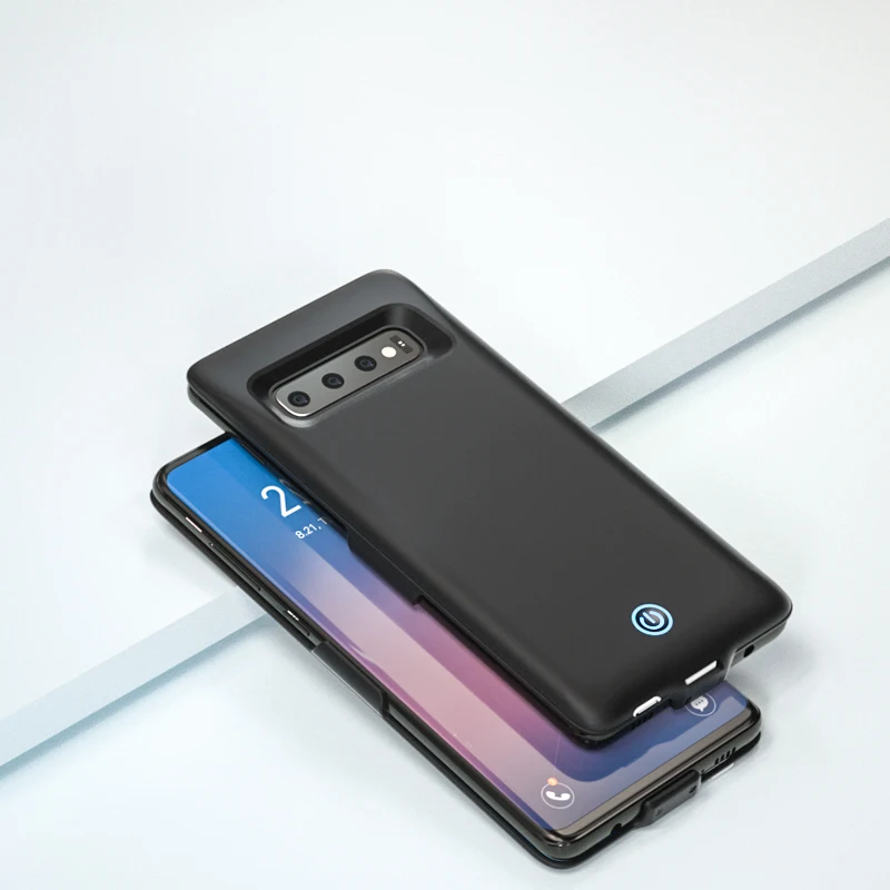 7000 мА/ч, внешнее портативное зарядное устройство для Galaxy S10, чехол, ультра тонкий внешний аккумулятор, чехол для зарядки 5500 мА/ч, чехол s