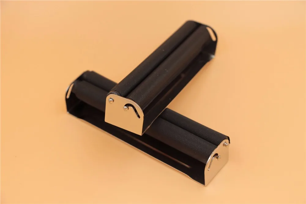 

6pcs 70mm metallic cigarette tube hand rolling machine silver metal WICKLER hand manual tobacco roller maker injector paper tool