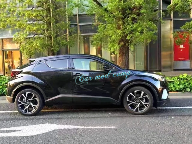 Для Toyota C-HR CHR Пластиковый оконный козырек вентиляционное отверстие Защита от солнца защита отражающая панель 4 шт. аксессуары для стайлинга автомобилей