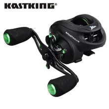 KastKing Спартак 4 разных цвета 8 кг Макс. Сила сопротивления катушка для baitcasing двойной тормозной системы спиннинговая катушка для ловли рыбы в пресноводных водоемах