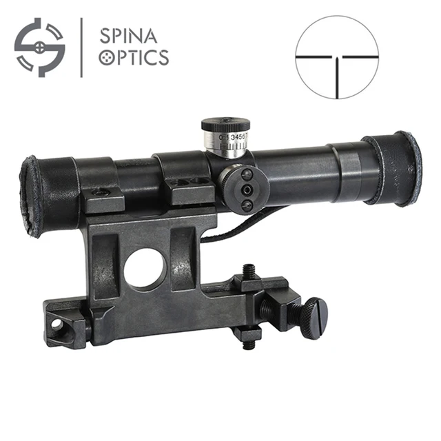SPINA OPTICS Tactical Hunting Scope SVD 4x20 SVD Dragunov Optics Sight