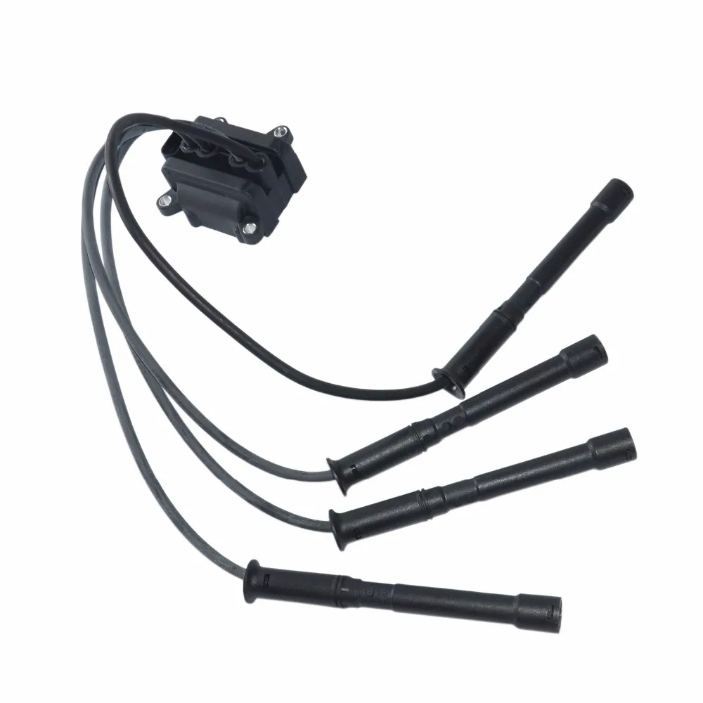 

AP02 Brand New IGNITION COIL PACK + LEADS For Renault Clio Grandtour MK3 MK2/Kangoo/Modus/Grand Modus/Twingo 1.2 16V 8200360911