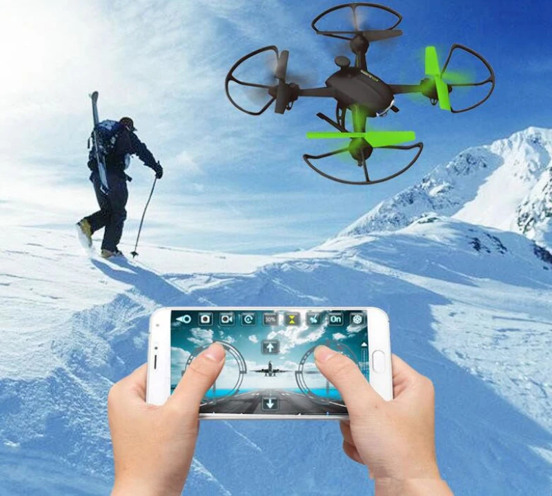 

WIFI FPV RC drone Toy RC121 2.4G set attitude Speed Change Headless RC radio control helicopter Quadcopter withHD Camera vs x5sW