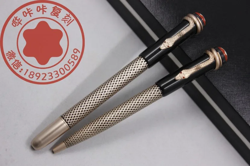 

Wakaka Heritage Collection Rouge et Noir Special Edition Coral Metal RoseGold Clip Rollerball Pen Ballpoint Pen 114721