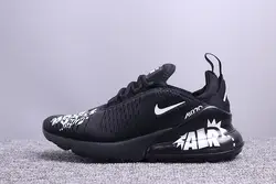 Обувь Nike для Для мужчин Оригинальная продукция Nike Air Max 270 Для мужчин кроссовки дышащая подушка для Для мужчин Nike Air 270 черный Nike Air 270