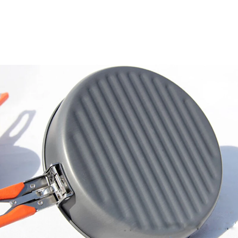 4-5 persona camping set de Cocina 3 sartén para equipo camping al aire libre senderismo picnic cocina Utensilios de cocina fuego maple Feast 5