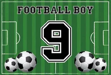 Jogo de Futebol Menino 9th Laeacco Backdrops Para Estúdio de Fotografia Fotografia Fundos Fotográficos Personalizados da Festa de Aniversário