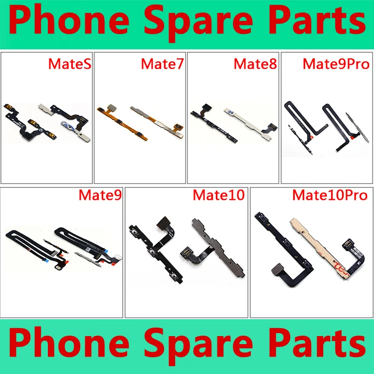 

Kwainee high quality Power Volume button Flex cable Replacement part for Huawei Mate S 7 8 9 pro 10 pro