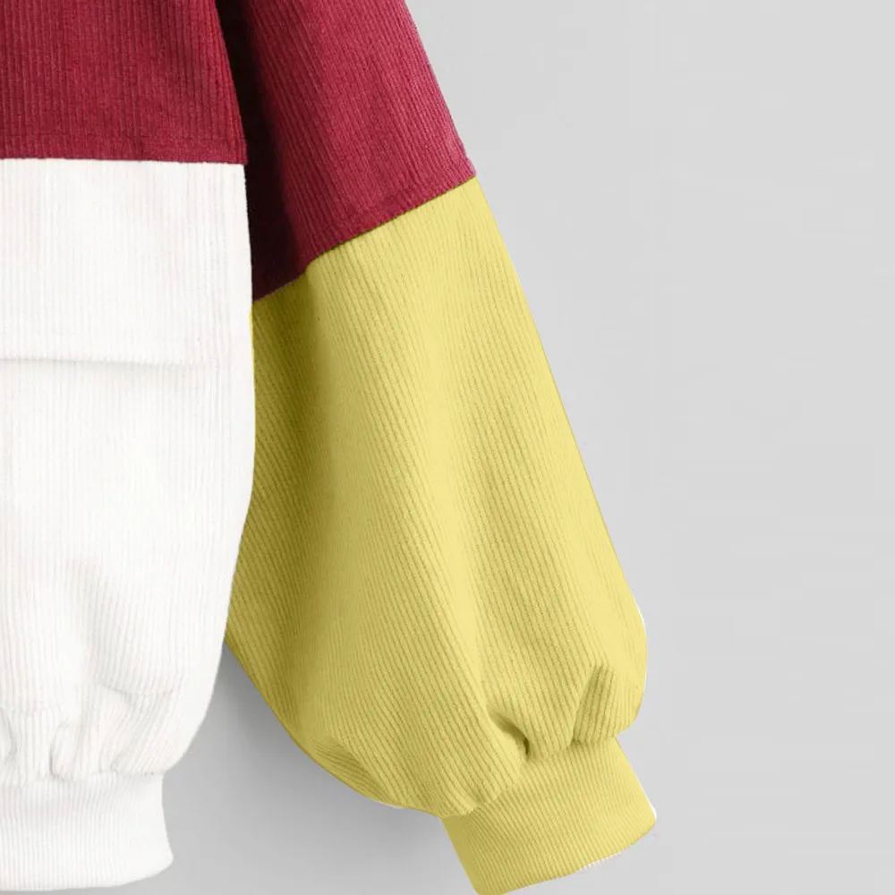 بيلا فلسفة طويل كم كودري المرأة سترة الربيع النساء سترة زائد حجم النساء سستة الإناث معطف اللون كتلة خليط