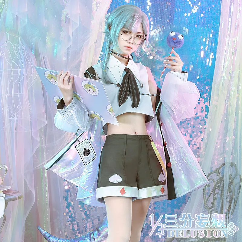 

Cartoon Alice Laser Boy Insect in Wonderland Lovely Uniforms Cosplay Costume Free Shipping