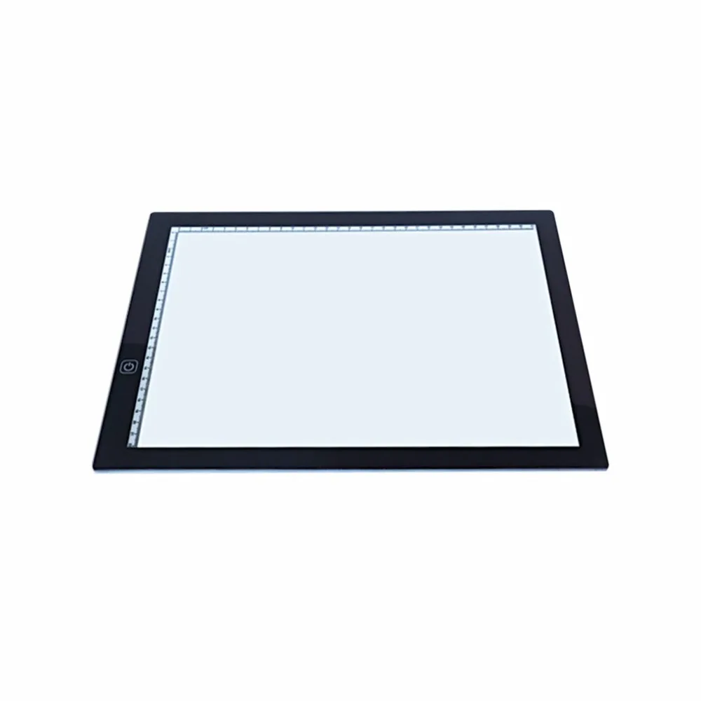 Портативный A3 светодио дный Light Pad коробка копию чертежа платы составление Графика Tablet Настольный коврик Панель коврик для копирования доска с Яркость Управление