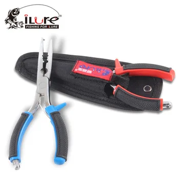 Multifunctional Stainless Steel  Fishing Plier Carp Fishing Accessories Fish tackle Lure Hook Remover Line Cutter Scissors